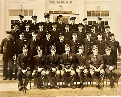 Lakehurst staff? 2nd row 3rd from right.